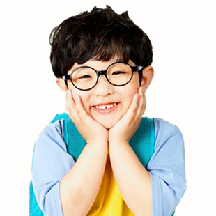 番茄TOMATO儿童超轻矫正眼镜镜架远视高散近视镜框圆框韩国斜弱视