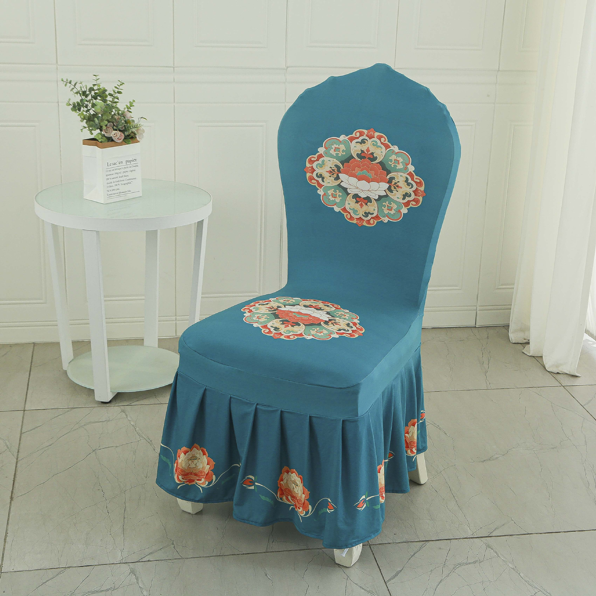 欧式宴会餐椅套罩轻奢高端