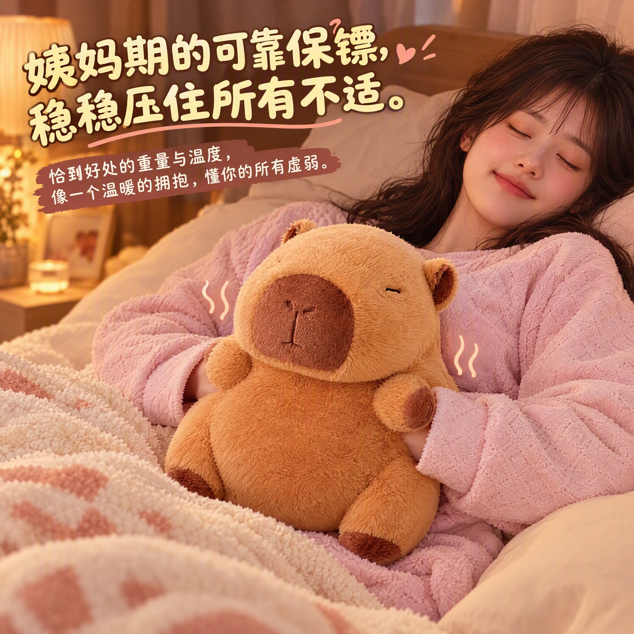 暖宝宝充电款暖手宝2026新款热水袋防爆正品冬天可爱女生毛绒暖手