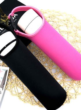 手提通用隔热防烫玻璃杯水杯子保护套500ml350ml保温杯杯套水壶套