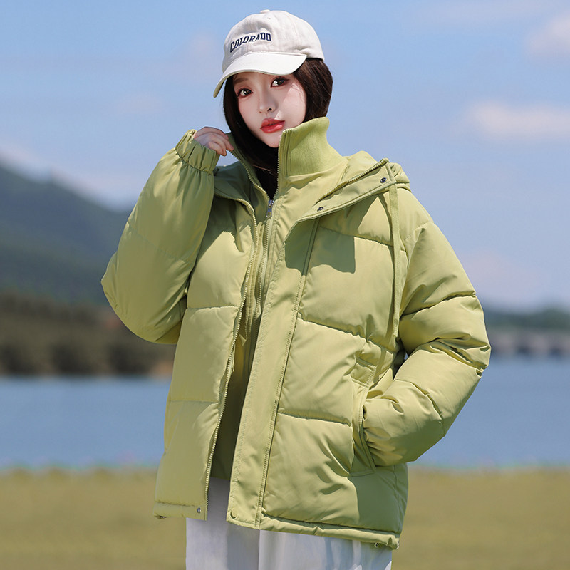 羽绒棉服2026年新款女冬季小个子假两件加厚棉衣外套潮现货款
