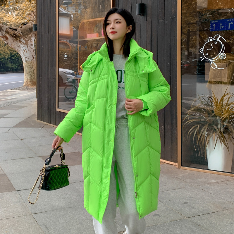 羽绒棉衣棉服女中长款加厚韩系温柔风东大门冬装外套女现货款