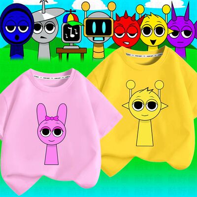 节奏盒子Sprunki纯棉短袖