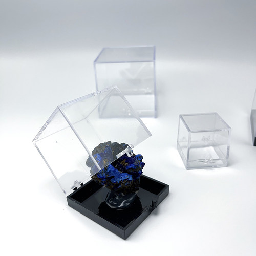 矿标本盒晶体展示盒亚克力