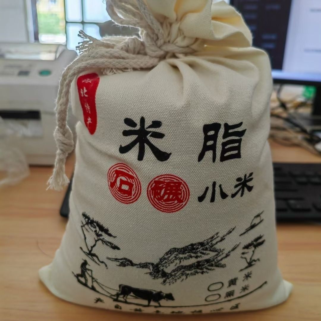 正宗陕北农家小米脂黄小米现碾新米吃的食用5斤包邮