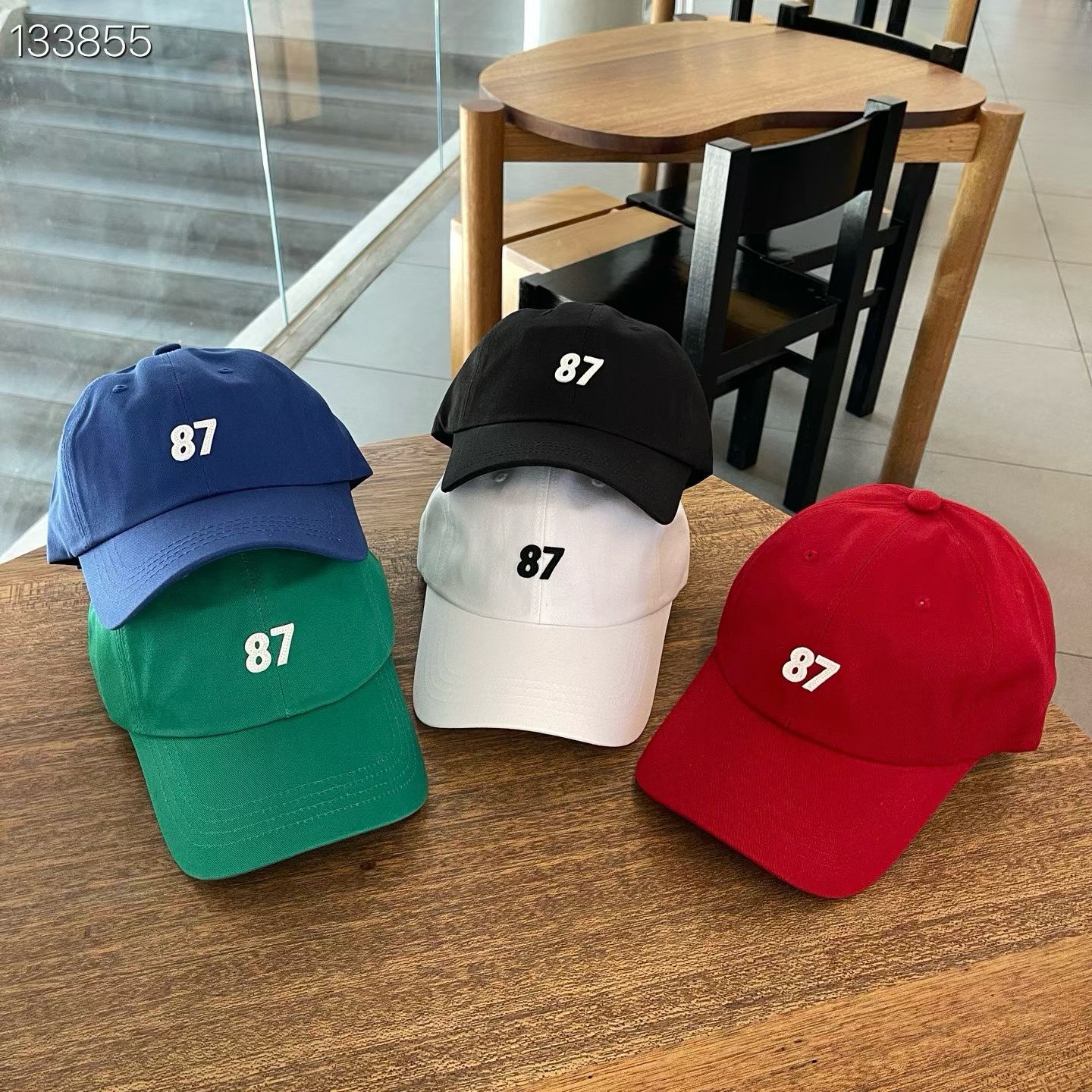 鸭舌帽 棒球帽LovelyHat东大门代购 时尚数字 百搭女帽子5