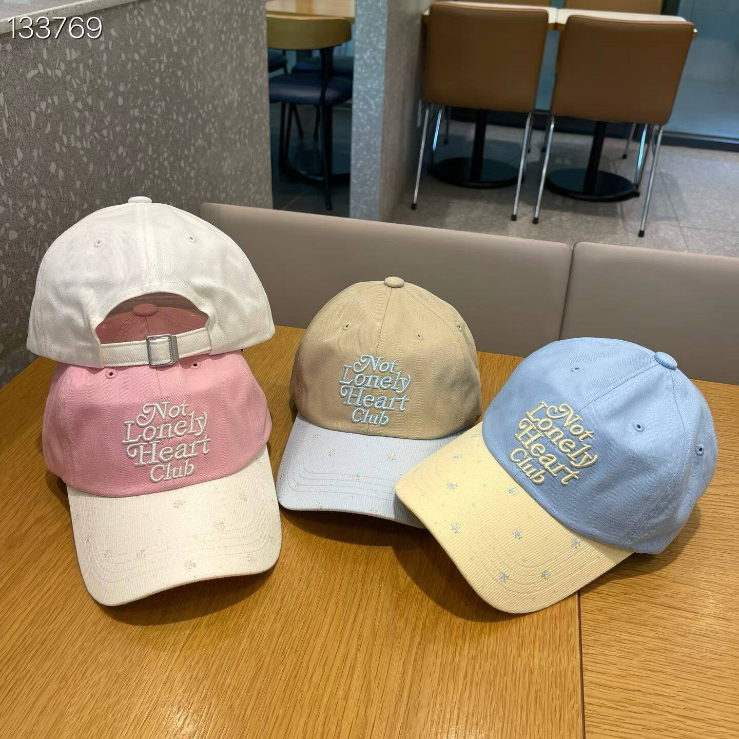 棒球帽LovelyHat东大门代购  时尚 可爱碎花百搭女帽子5