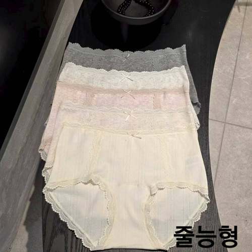 内裤Flora 女士均码韩国东大门代购 5 条一组