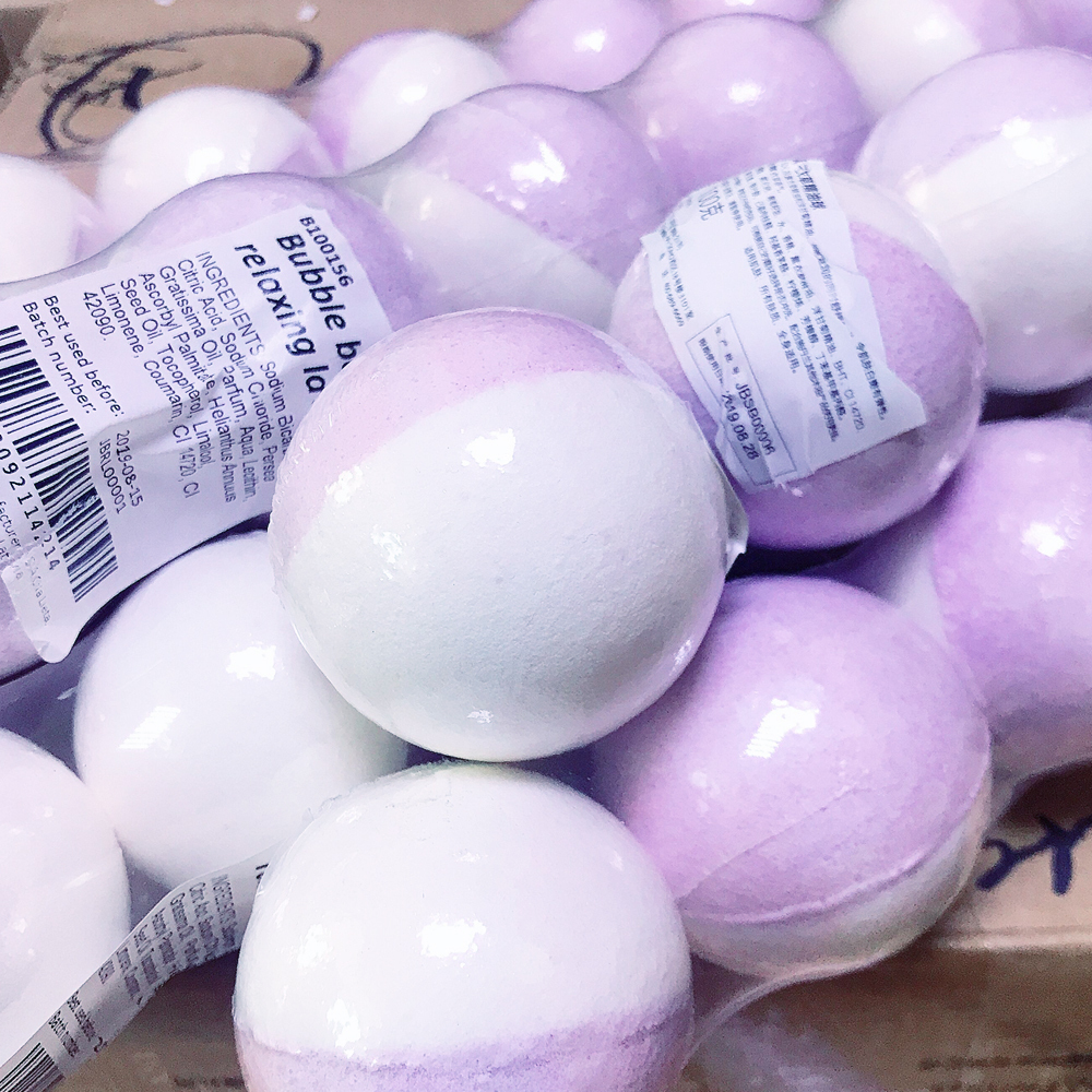 施丹兰薰衣草精油球浴泡泡澡泡脚