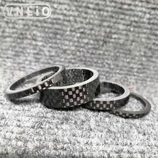 vnlio自行车前叉垫圈 把立增高垫片10mm碳纤维垫圈通用