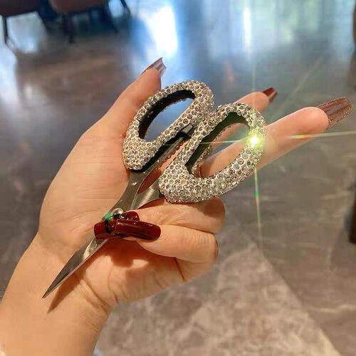 镶钻迷你小剪刀便携剪纸刀拆快递
