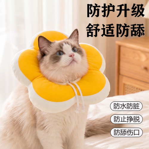 【轻柔护颈首选】猫咪伊丽莎白圈