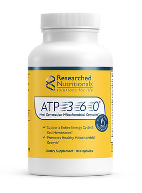Researched支持线粒体健康综合配方ATP 36090粒海外直邮