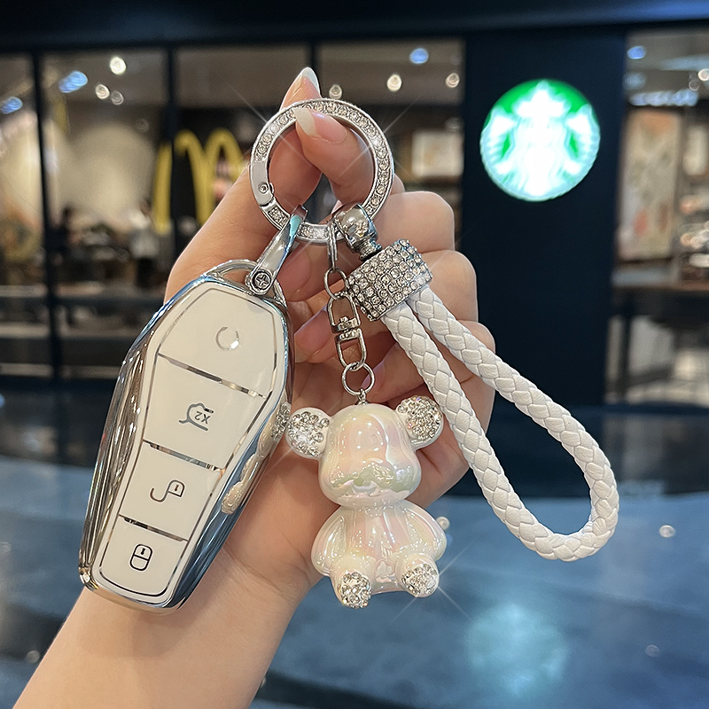 适用比亚迪海狮06钥匙套05女士05dmi 06dmi 07dmi 05ev 06ev 07ev