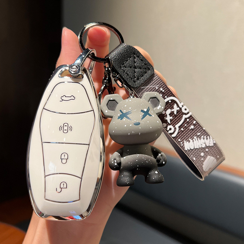 适用25款红旗hs5钥匙套h5经典款hs3phev智能hs3汽车h6女款h9 eqm5