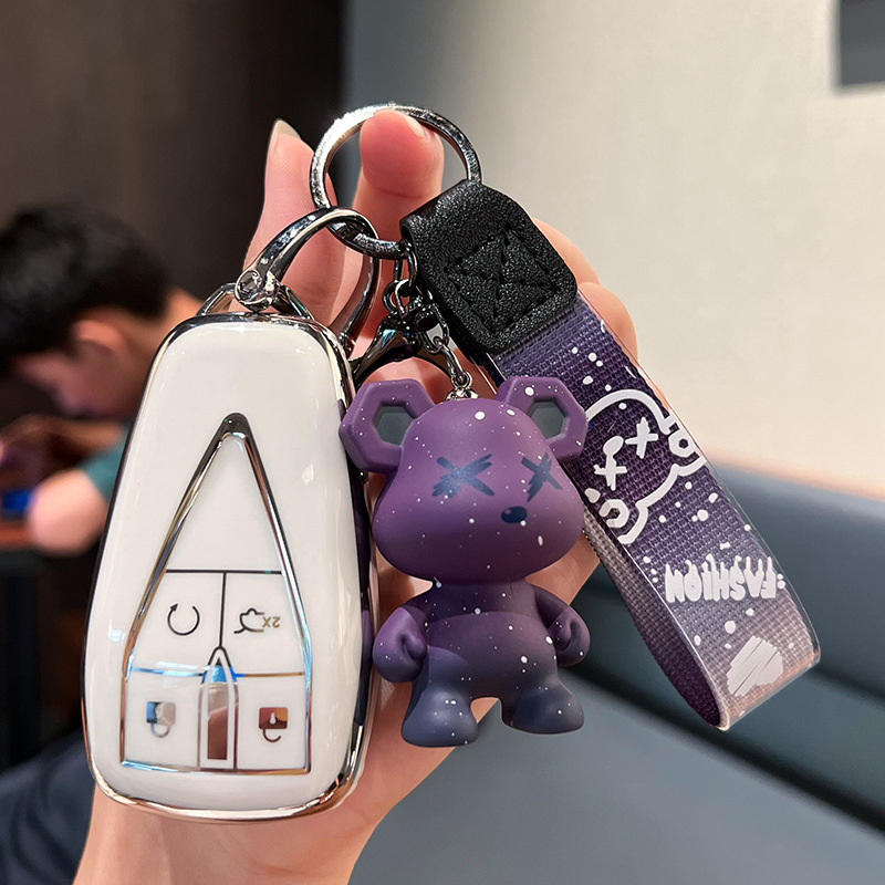 适用长安cs55plus钥匙套cs55第三代第二代专用二代三代蓝鲸版女士