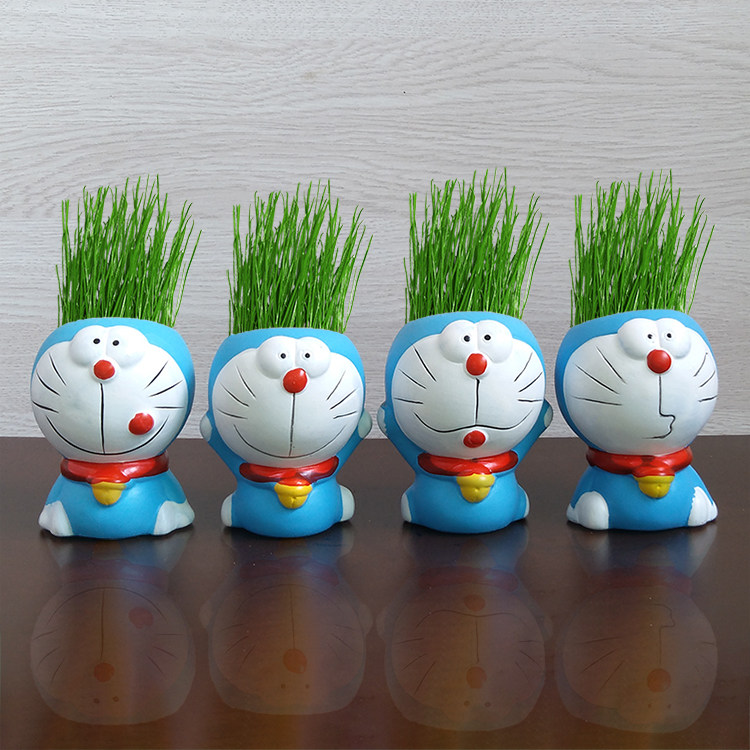 迷你植物绿色青草小盆栽草头娃娃哆啦梦小哆啦梦叮当猫情思草绿植,鲜花速递/花卉仿真/绿植园艺,草头娃娃,淘宝优惠券,粉丝福利购,淘宝优惠卷