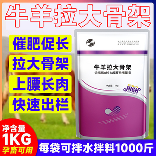 犊牛快长牛羊拉骨架饲料添加剂兽用牛羊拉骨生长王小牛犊拉骨架