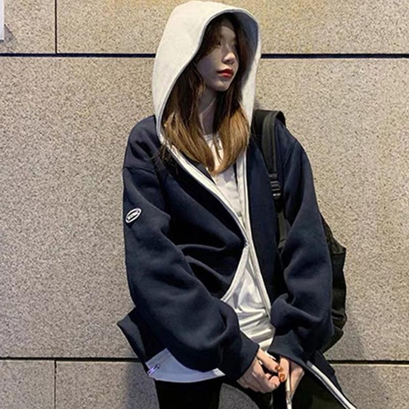 加厚卫衣女秋冬2024新款小个卫衣/绒衫