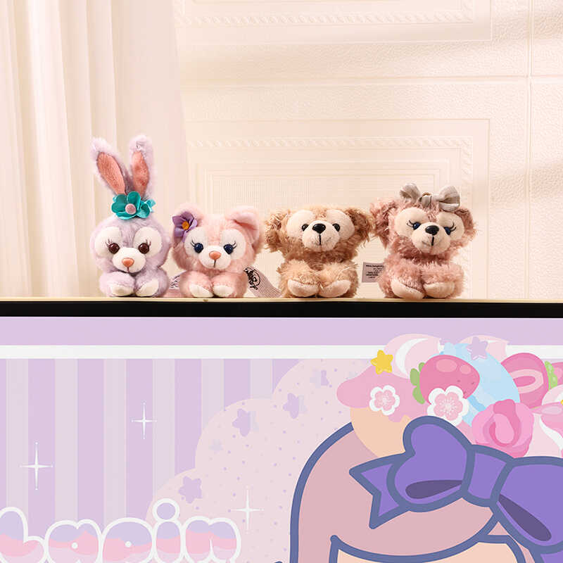 电脑桌趴趴公仔小玩偶饰品星戴璐