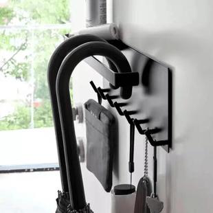 超强磁铁挂钩冰箱磁吸挂钩收纳架挂雨伞挂毛巾挂钥匙门后置物架