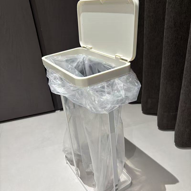 百纳小魔女日式铁艺户外垃圾袋架