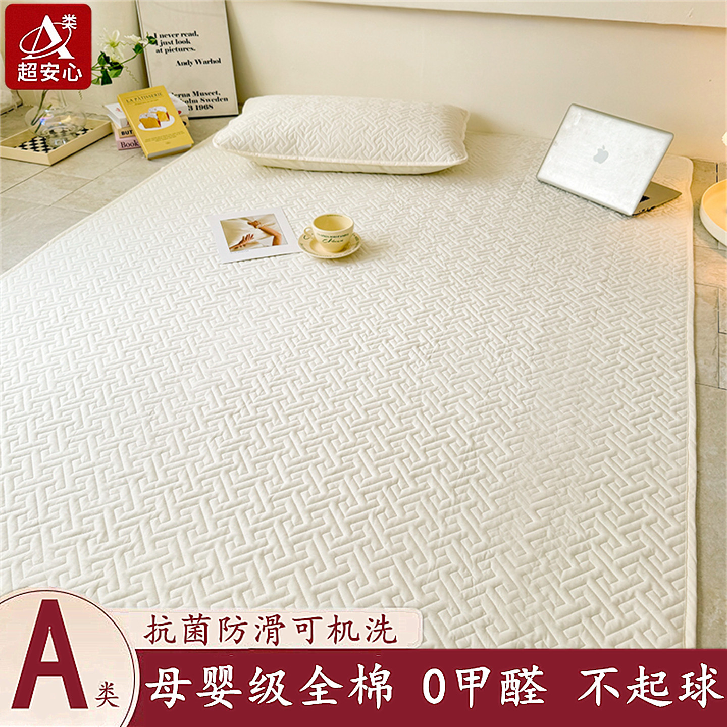 日式薄款榻榻米垫子A类全棉薄款可机洗定制家用地毯地垫床边阳台