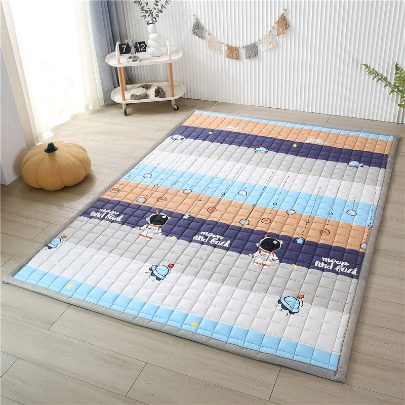 全棉折叠机洗定做防滑儿童爬行垫