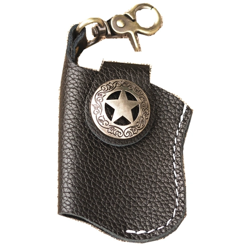 Зажигалка, кожаный чехол на керосине, из натуральной кожи