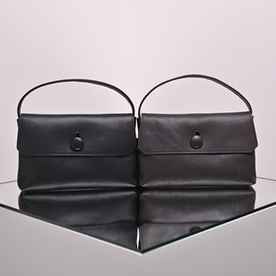 26新款 Bag纽扣包进口原厂Bonaudo皮手拧小包 复古腋下包Sally