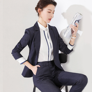 售楼部工作服高端酒店前台置业顾问职业装女冬爱尚臣物业家具销售