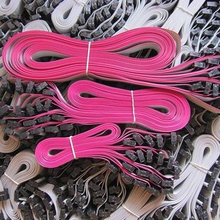 LED显示屏 灰色全铜长排线16P排线传输线16-40-60-80cm P10单元板