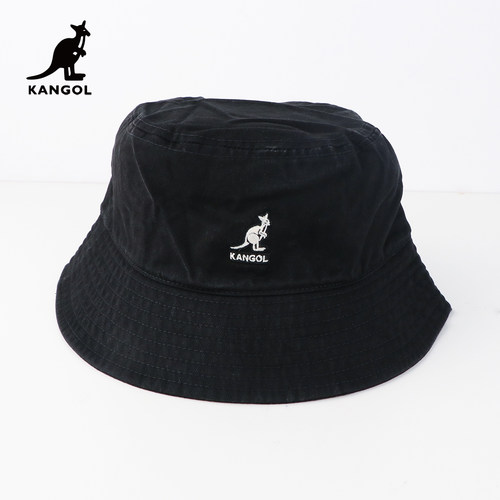 KANGOL春夏薄款透气平顶渔夫帽