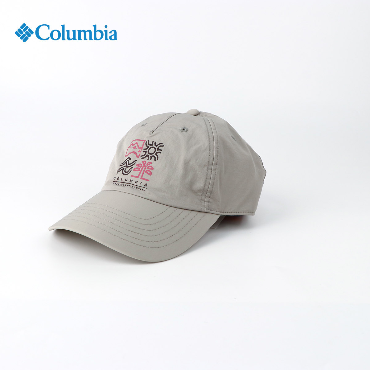 哥伦比亚户外2026春夏男女防晒快干透气休闲鸭舌帽棒球帽CU7190