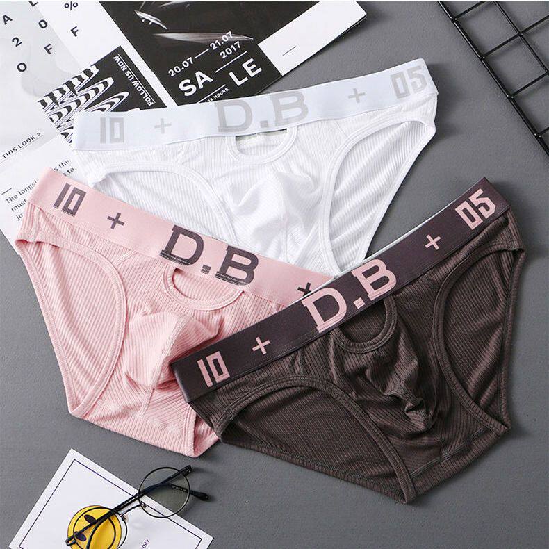 夏季新款男士内裤螺纹青少年低腰薄款三角裤透气爆款短裤