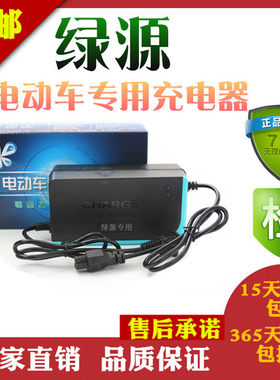 绿源电动车适用充电器36V48V60V64V72V80V英克莱鸿尔达反接充电器