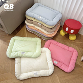 宠物狗狗猫咪秋防水床垫耐抓防污雪纳瑞泰迪比熊四季 通用狗窝垫子