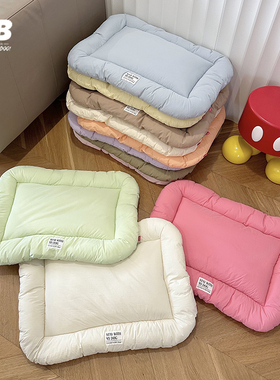 宠物狗狗猫咪秋防水床垫耐抓防污雪纳瑞泰迪比熊四季通用狗窝垫子