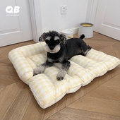 宠物狗狗冷感窝夏季 泰迪比熊 枕头垫床垫冰丝凉感降温凉垫狗窝四季