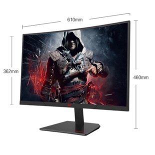 专用 AOC AGON 27寸大屏显示器贴膜 书写类纸膜 纤维刚化高清防刮花防蓝光护眼膜 防反光磨砂贴膜