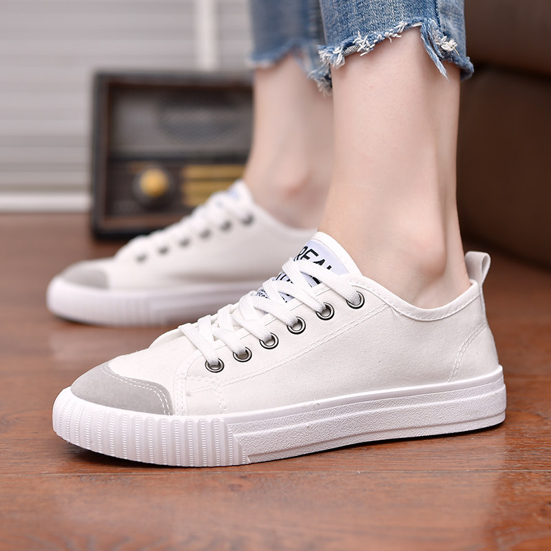 夏季透气情侣帆布鞋低帮女子小白鞋潮流百搭男子布鞋学生休闲鞋|msdalam kategori Kasut lelaki popular, kasut kanvas - dari Buy2taobao.com untuk memberikan perkhidmatan ejen Taobao profesional membeli