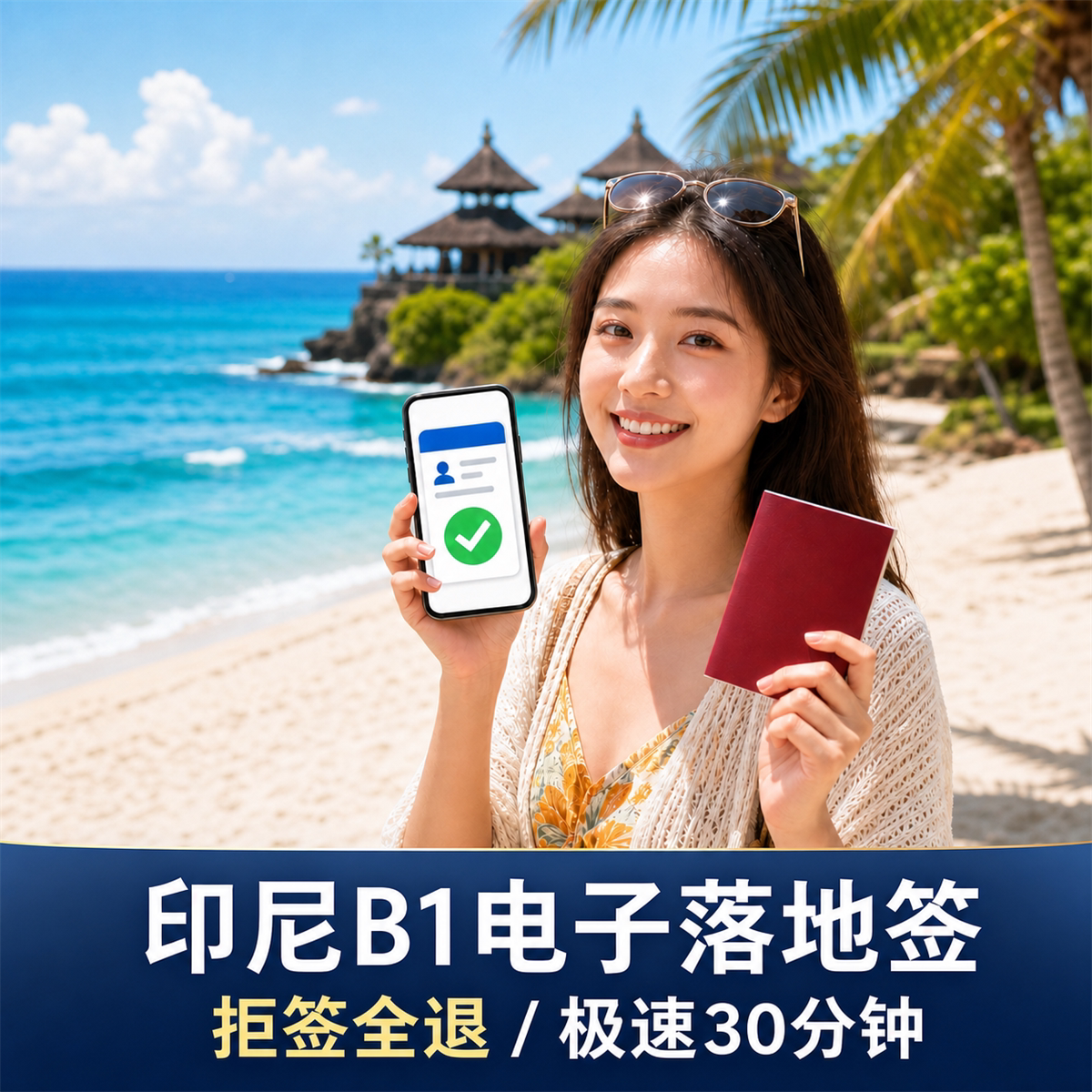 印尼签证B1电子落地签