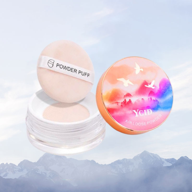 雾感轻纱空气散粉定妆粉饼控油持久不脱妆 施蒂雾感轻纱空气散粉