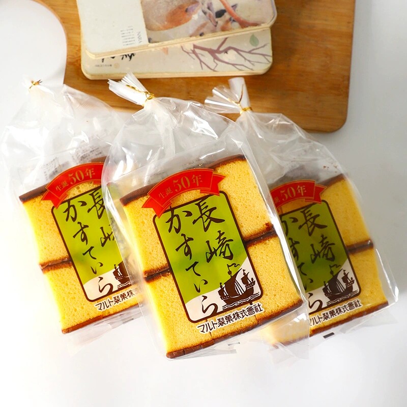 日本进口玛璐托长崎蜂蜜味蛋糕早餐儿童代餐糕点日式点心休闲小吃