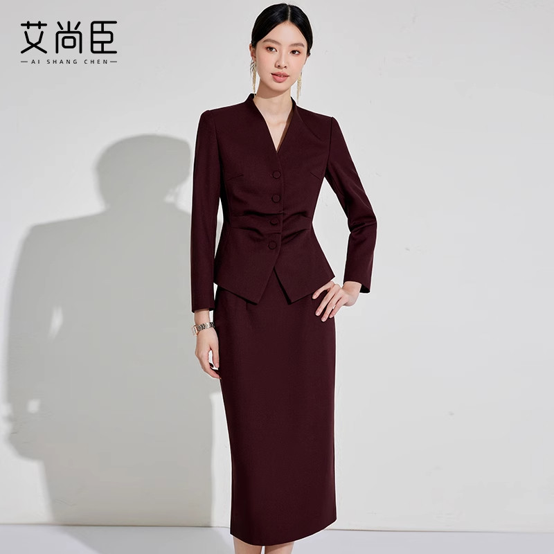 艾尚臣职业套装女高级感商务通勤