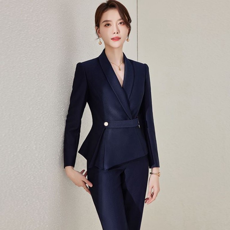 艾尚臣房地产经理中介职业西装套装女爱尚臣售楼部置业顾问工作服