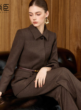 艾尚臣西装套装女案场客服空姐制服白领OL通勤前台接待店长职业装