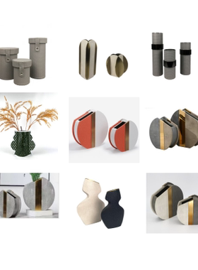 梳妆台衣帽间客厅桌面装饰品抽象