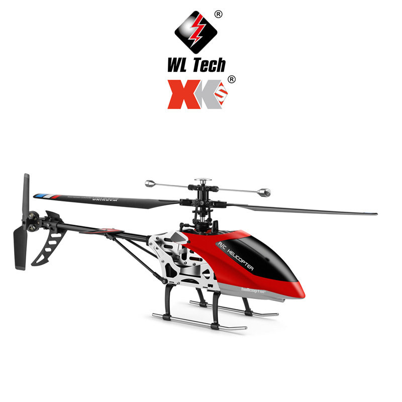 WEILI V912-A 업그레이드 버전 4채널 고정 높이 헬리콥터 2.4G 원격 제어 단일 프로펠러 항공기