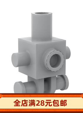 小颗粒积木MOC 24078 人仔配件机械身体躯干拼装玩具零配件DIY